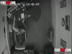 At work, a hot spycam blonde slut wife engages in orgasms and masturbation.